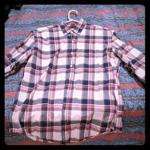 Medium J. Crew Summer Plaid Shirt